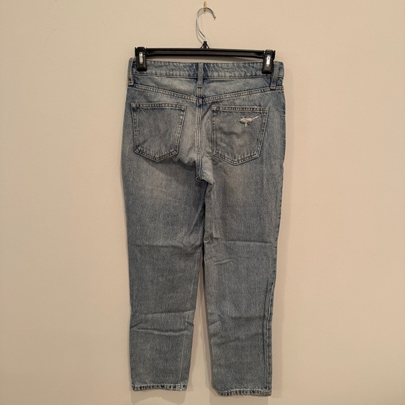 Garage Ex-Boyfriend Distressed Light Blue Jeans - Picture 4 of 4